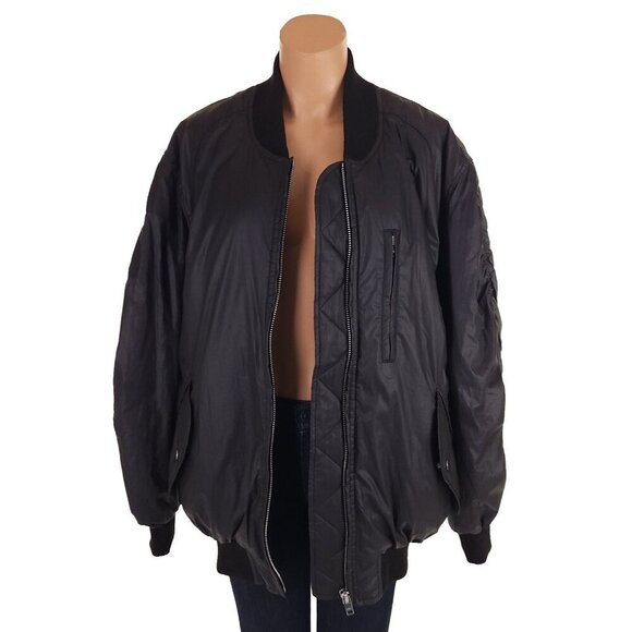 Isabel Marant Kayama Bomber Jacket Size 34 XS Womens Black $1490 - Picture 9 of 16